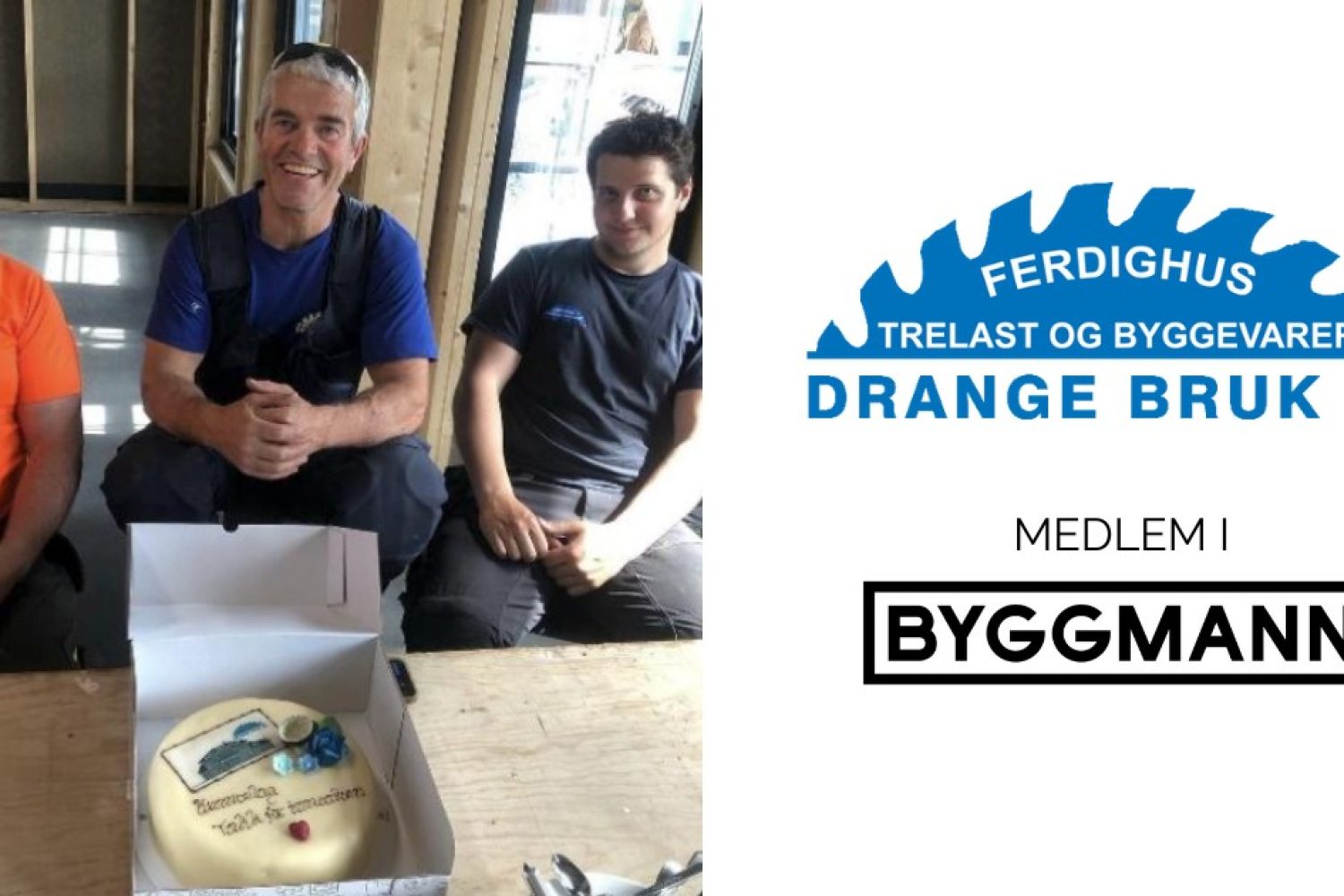 Drange Bruk AS er medlem i Byggmann